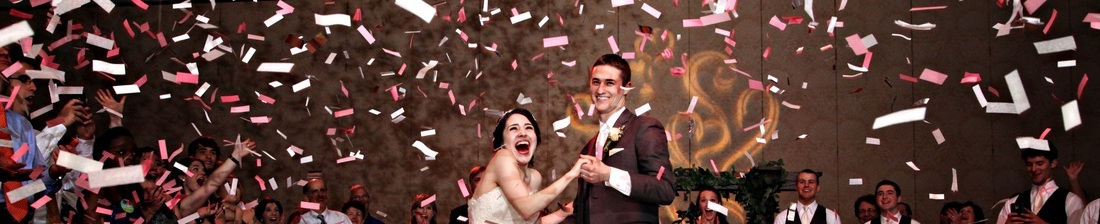 confetti guns cut dj γάμου wedding dj greece